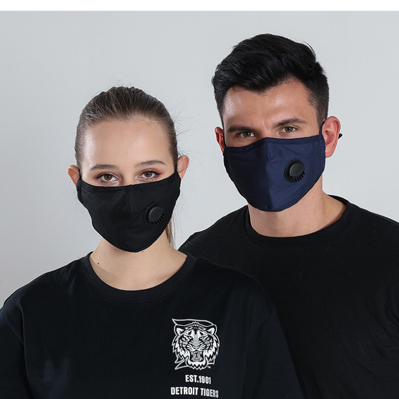 Adjustable Triple Layer Mask With Air Vent and Filter